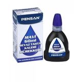 Pensan 60 ml Mavi Beyaz Tahta Kalemi Mürekkebi
