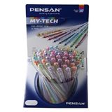 Pensan 60’lı My-Tech Tükenmez Kalem Seti 8 Renkli Stand ile Yazım Keyfi