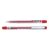 Pensan 6405 My-Kıng Gel Kırmızı Kalem Metal Klips-(***9 Adet***)