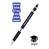 Pensan Action Versatil Kalem, 0.7 mm, Lacivert, Silikon Tutma Alanı