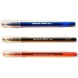 Pensan Büro 1.0 mm Tükenmez Kalem 3'lü Set Tk.k Tek Ebat Siyah-Mavi-Kırmızı - Çok Renkli - Genel - Genel