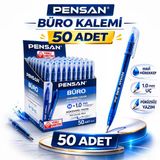 Pensan Büro Tükenmez Kalem 1.0 Mm 50 Adet