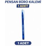 Pensan Büro Tükenmez Kalem 1.0 mm Mavi 1 Adet Dayanıklı Yazım İçin Uygun