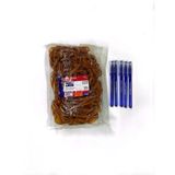 Pensan Büro Tükenmez Kalem Mavi (5 Adet)-Ambalaj Lastiği Geniş 500GR. %100 Kauçuk - Set 16