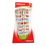 Pensan Canavarlar Desenli Kurşun Kalem (96110)
