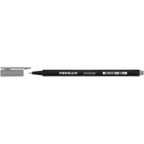 Pensan Fineliner 0.4 mm Keçe Uçlu Kalem Gri