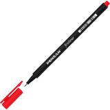 Pensan Fineliner 0.4 mm Keçe Uçlu Kalem Kırmızı