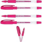 Pensan Glitter Si ml i Jel Kalem Pembe 1 mm 4 Adet