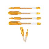 Pensan Glitter Simli Jel Kalem Turuncu 1 Mm - 4 Adet