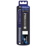 Pensan IQ-DUO 0,7 mm Silgili Mavi Versatil Kalem Seti