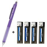 Pensan Iq Plus Versatil Kalem 0.5 & 4 Adet 0.5 2b Tombow Uç - Mor