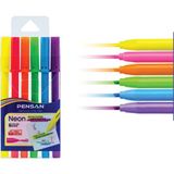 Pensan Keçeli Kalem 6 Renk Kesik Uç Neon Renkler 99095 0951 1606