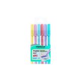 Pensan KEÇELİ KALEM 6 RENK PASTEL KESİK UÇ 6LI