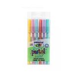 Pensan Keçeli Kalem 6 Renk Pastel Kesik Uç / Pensan