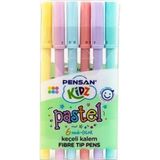 Pensan Keçeli Kalem Pastel 6Lı - 2 Paket