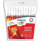 Pensan Kidz 12 Renk Keceli Kalem Pns.pe34020kk12r