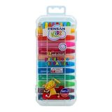 Pensan Kidz 12 Renk Pastel Boya Çocuklar İçin Rahat Kullanım 3 - 6 Yaş