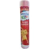 pensan kidz kuru boya kalemi tüplü 12 renk tam boy pe98051tüp12 - Yok