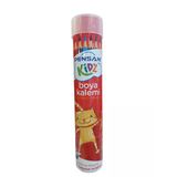 Pensan Kidz Kuru Boya Kalemi Tüplü 12 Renk Tam Boy Pe98051tüp12