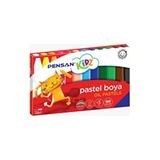 Pensan Kidz Pastel Boya 18 Renk 98061 - Çok Renkli