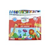 Pensan Kidz Pastel Boya Çantalı 18 Renk PE98121PB18R - Çok Renkli