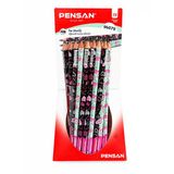 Pensan Love Desenli Kurşun Kalem (96070)