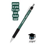 Pensan M-Grip Versatil Kalem, 0.7 mm, Yeşil, Sünger Tutma Alanı