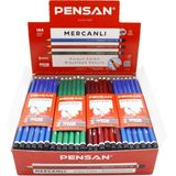 Pensan Mercanlı Kurşun Kalem 144 Lü Paket Renkli Çeşitler ile Kullanıma Uygun 56260