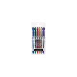 Pensan Mükemmel kalite parlak jel kalem 1.0 mm İsviçre dantel 6 renk Vivid