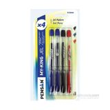 Pensan My King Gel Kalem (Karışık 4'Lü) 0,5 mm