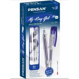 Pensan My-King Mavi Jel Kalem 12'li
