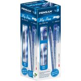 Pensan My-Pen 1.0 mm Tükenmez Kalem 25'li Mavi Renk Kalite Yazım Kapasitesi