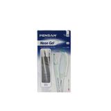 PENSAN Neon Jel Kalem 1 Mm Beyaz 2290 12'li gnsRKFaz834