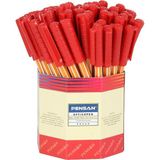 Pensan PE01010TKKI 1 mm 60 Adet Kırmızı Ofispen Tükenmez Kalem