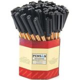 Pensan PE01010TKSI 1 mm 60 Adet Siyah Tükenmez Kalem