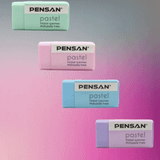 Pensan PS24P No:24 Orta Pastel Renkler 1 Adet Boy Silgi