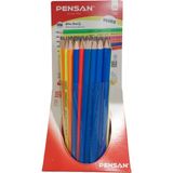 pensan renkli neon kurşun kalem hb (72 li paket) pe96180/72 - Yok