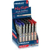 Pensan Roller Kalem My-sıgn Jell Bilye Uçlu İmza Kalemi 1.0 Mm Msk 36 Lı 6030