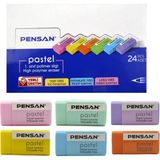 Pensan Silgi Pastel Renk 6 Adet