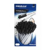 Pensan Triball 1.0 mm Bilye Uç Siyah 60'lı Stand Tükenmez Kalem