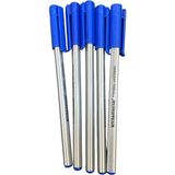 Pensan Triball Tükenmez Kalem Mavi 1.0 mm 5'li Set Металик Gövde Klipsli Kapak