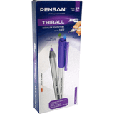 Pensan Triball Violet 12`li Tükenmez Kalem