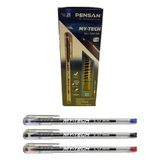 Pensan Tükenmez Kalem My Tech 1.0 Mm İğne Uç Mavi 2250 25'li Paket / Pensan