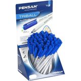 Pensan Tükenmez Kalem Pensan Triball 1 mm Mavi 60’lı Stand