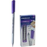 Pensan Tükenmez Kalem Pensan Triball 1 mm Violet 12'li Paket