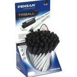 Pensan Tükenmez Kalem Triball 1.0 MM Bilye Uç Siyah 60 LI 1003
