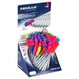 Pensan Tükenmez Kalem Triball 1 mm Renkli 60’lı Stand