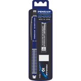 Pensan Versatil 0.5 Iq Duo Silgi+Min Set Renk 4008 - Lacivert - 0,5 mm