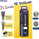 Pensan Versatil 0.5 Iq Duo Silgi+Min Set Renk 4008 - Mor - 0,5 mm