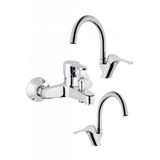Penta 323330 Lavabo Eviye Banyo Bataryası